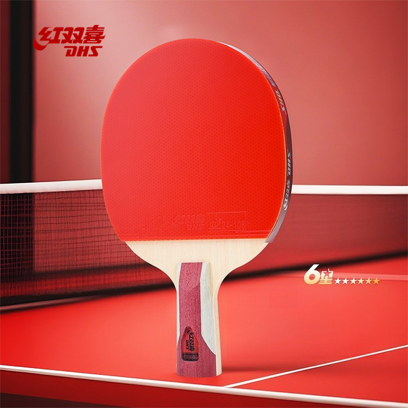 Table Tennis Champion - DHS Table Tennis Racket With Hurricane