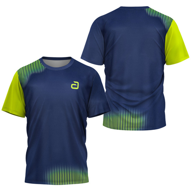 Table Tennis China - Men Table Tennis T-Shirt Undercurrent Pattern