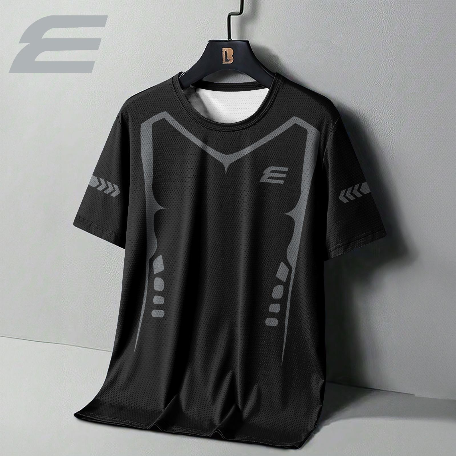 Table Tennis China - 3D Men's T-Shirt Tennis Sport Round