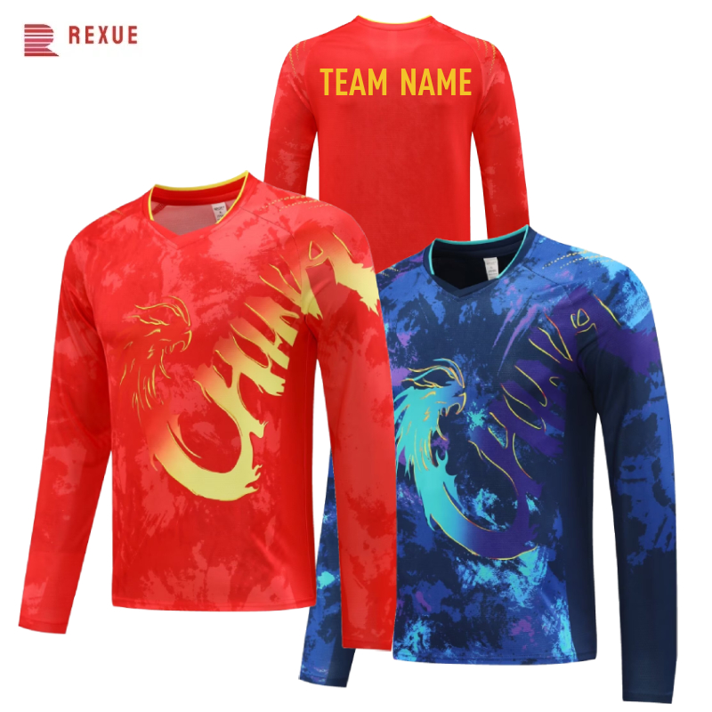 Table Tennis China - China Dragon Long Sleeve Table Tennis