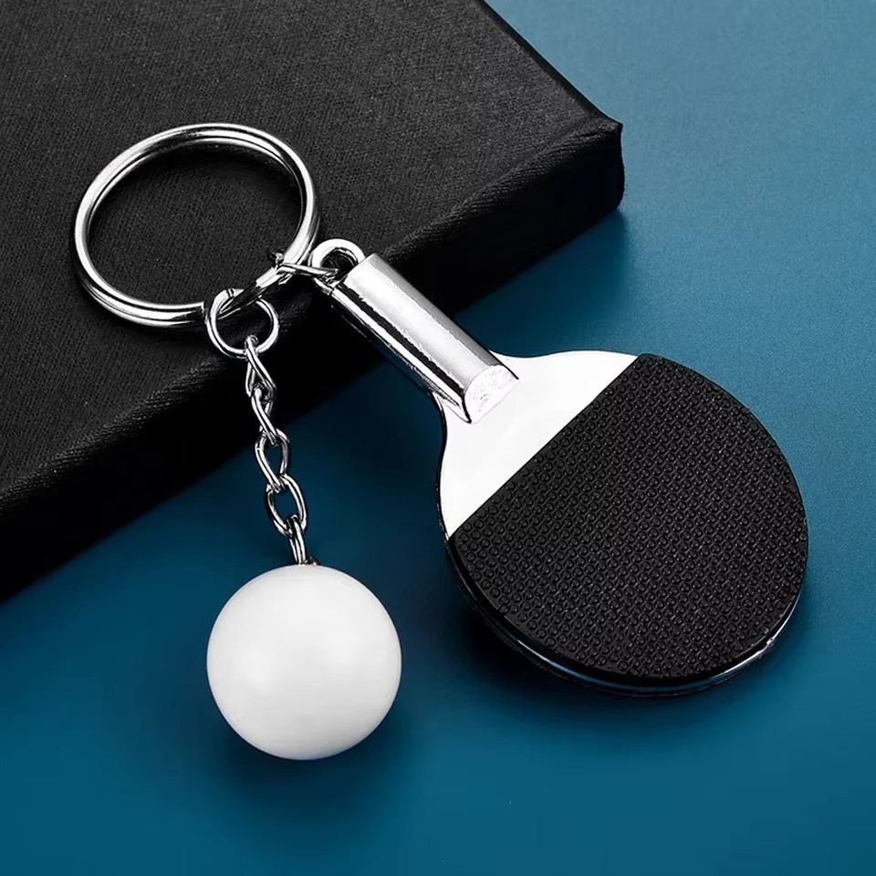 Creative Cute Mini Table Tenni - огляд і ціна Table Tennis Keychain