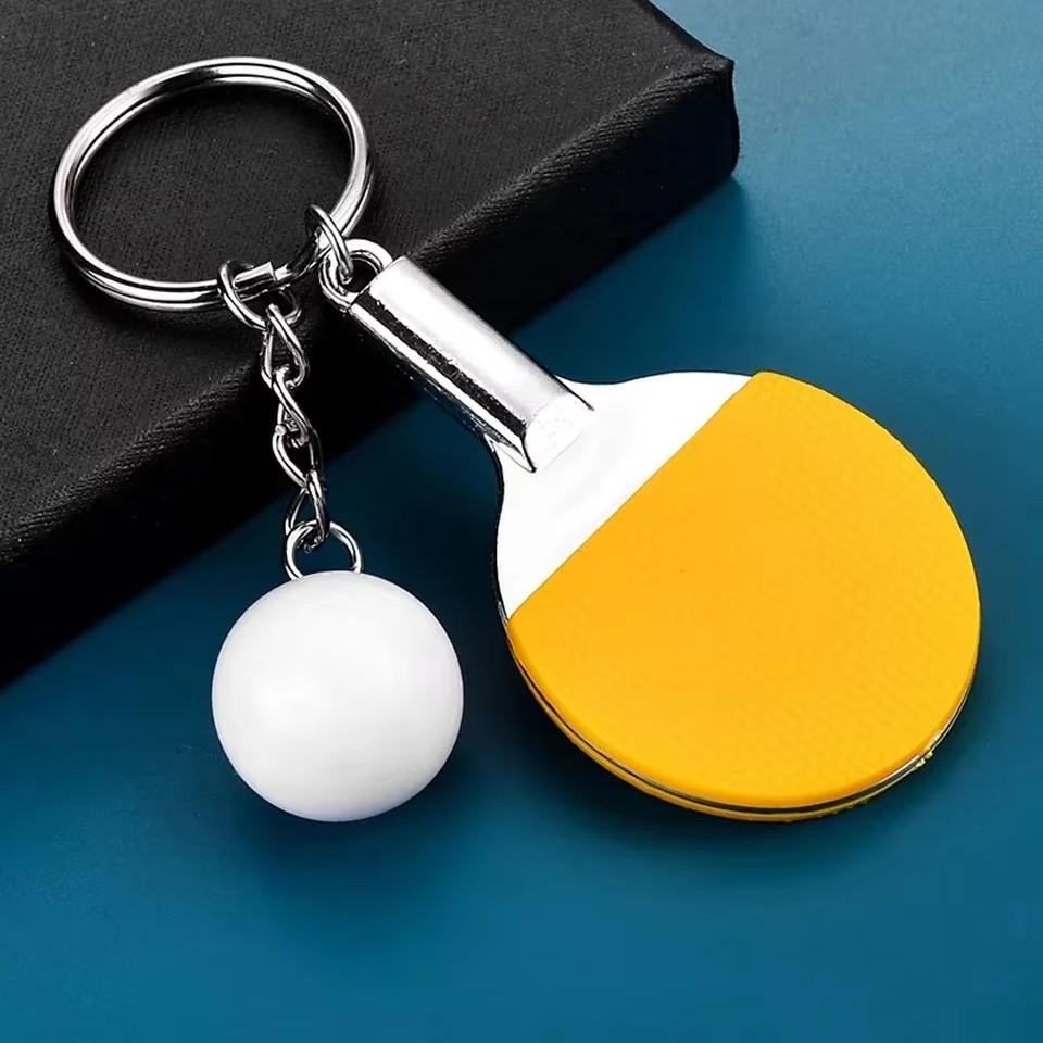 Creative Cute Mini Table Tenni - огляд і ціна Table Tennis Keychain