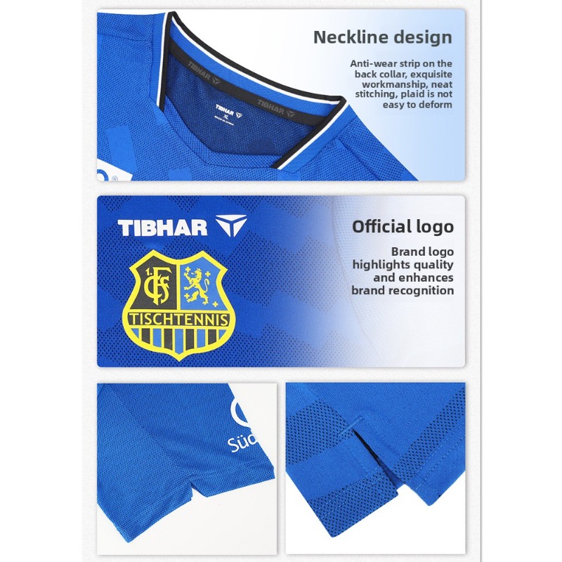 TIBHAR table tennis sportswear - огляд і ціна Table Tennis China