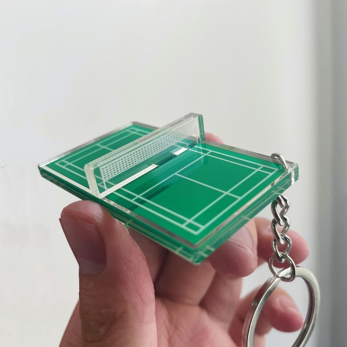 Acrylic Badminton Tennis Keych - огляд і ціна Table Tennis Keychain