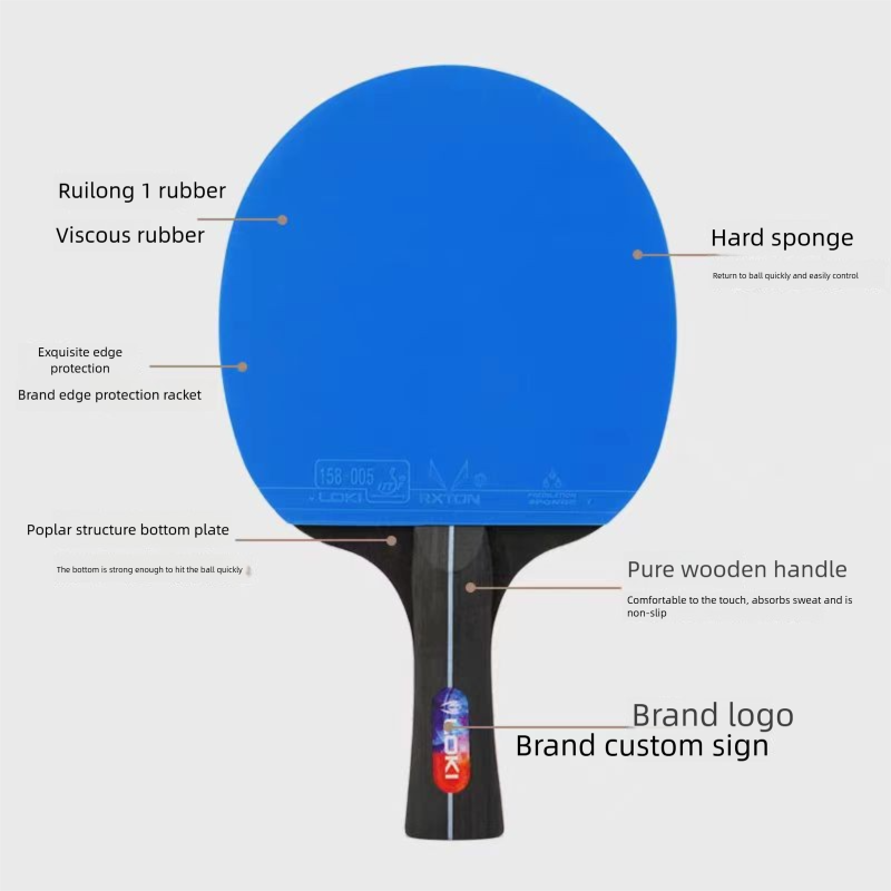 Professional 2PCS Loki K5000 T - огляд і ціна Table Tennis Hub