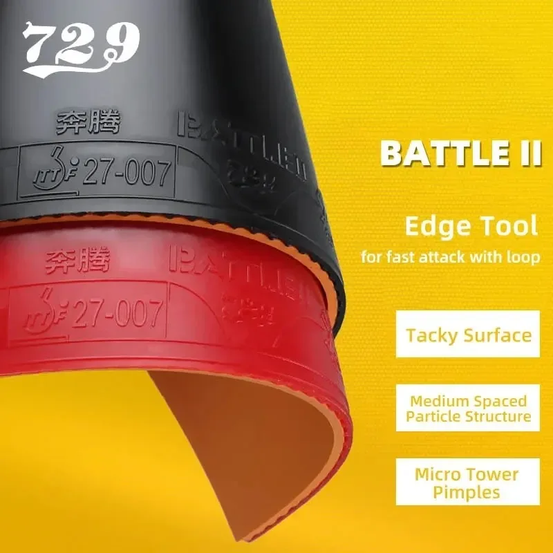729 BATTLE 2 NATIONAL Blue Spo - огляд і ціна Table Tennis Pro