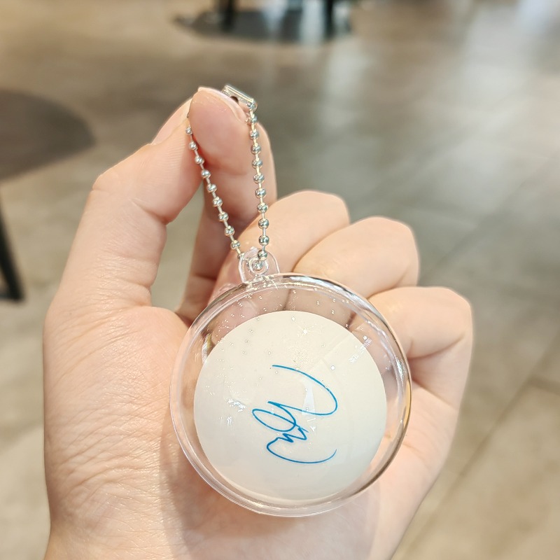 Mini Table Tennis Ball Signatu - огляд і ціна Table Tennis Keychain