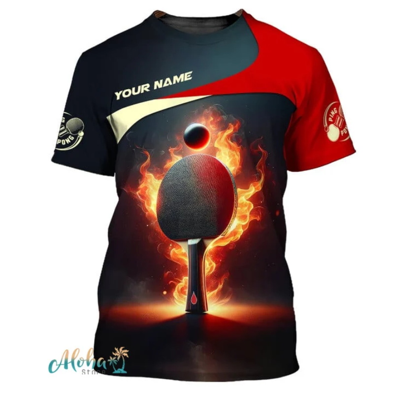 Full Print Ping Pong Tshirts F - огляд і ціна Table Tennis China